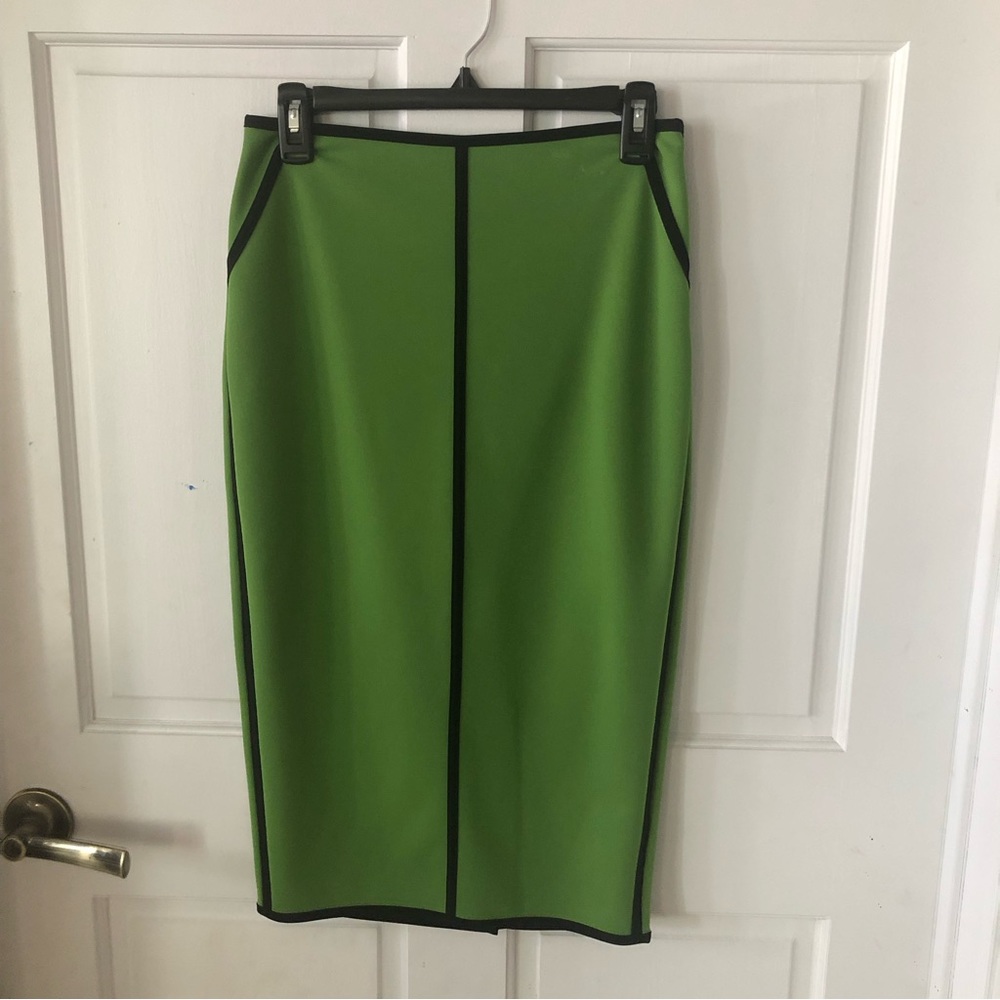 Perfect joker green pencil skirt office cosplay goth rockabilly pin up